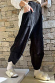 Nuk Stretch Velour Shelby Pant Black